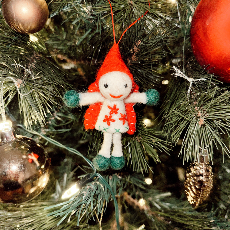Beautiful hand felted Angel