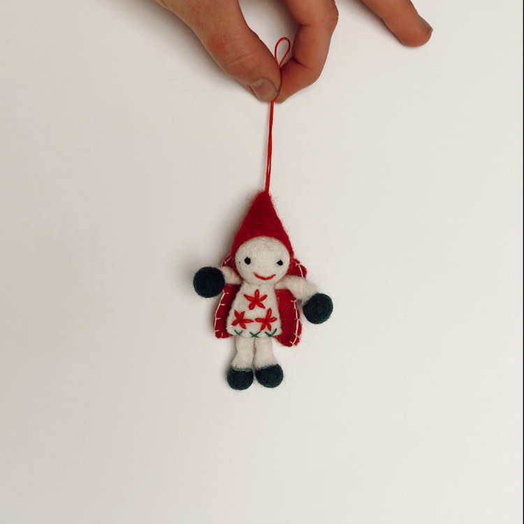 Beautiful hand felted Angel