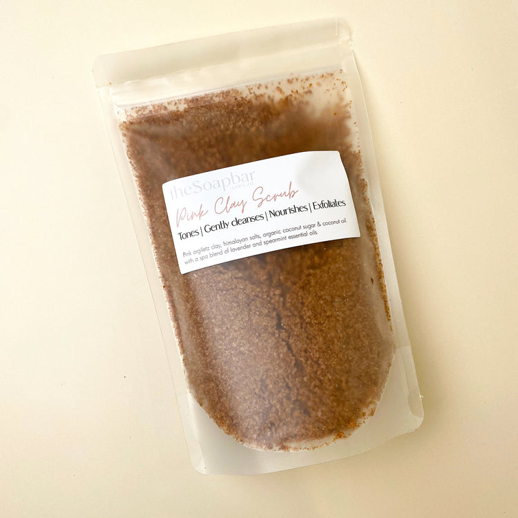 Pink Clay Body Scrub