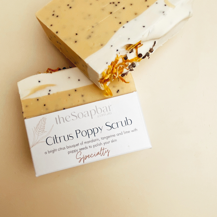 Citrus Poppy Scrub