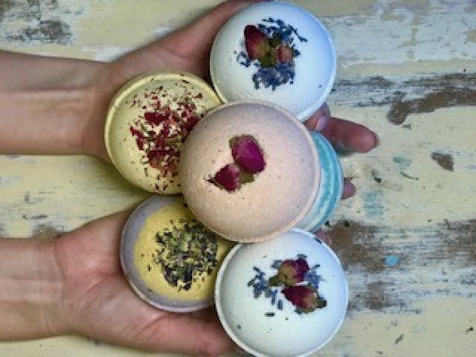 Bath bombs: fizzy, soothing, natural goodness