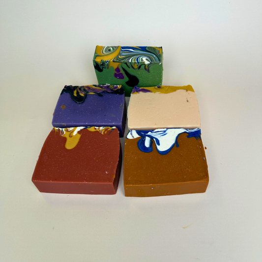 Soap Seconds and Samples - 5 pack of soaps including excess custom orders and seconds