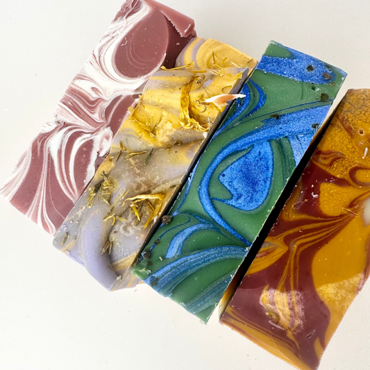 Soap Seconds and Samples - 6 pack of soaps including excess custom orders and seconds