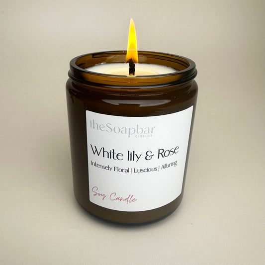 White Lily and Rose - Large