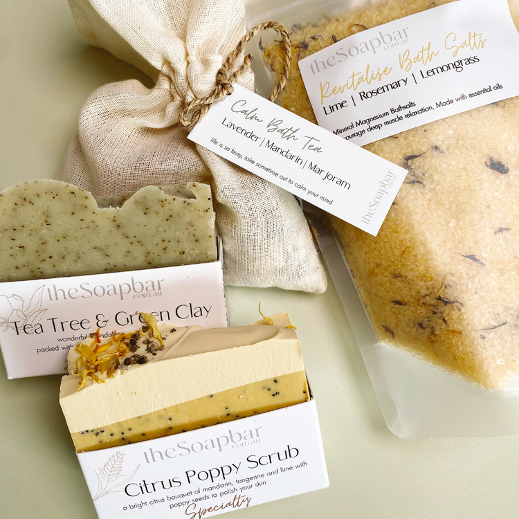 Citrus Poppy Scrub Soap